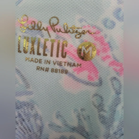 Lilly Pulitzer Luxletic Dress in Blue and Pink Floral - Picture 5 of 12